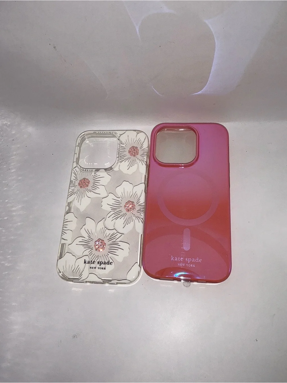 Kate Spade IPhone 14 Pro cases Pink & Floral.